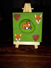 Fox Painting Original Painting