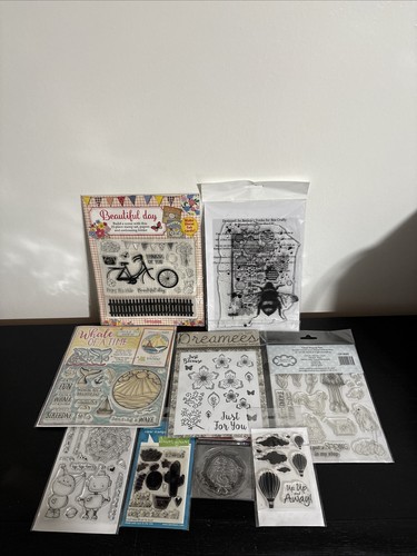 Job lot crafting stamps card - job,