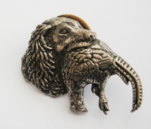 B895 pewter dog - pewter, with