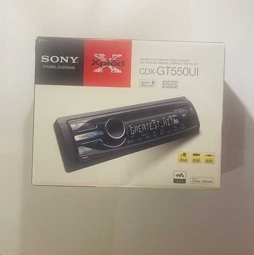 Sony xplod cdx - sony,