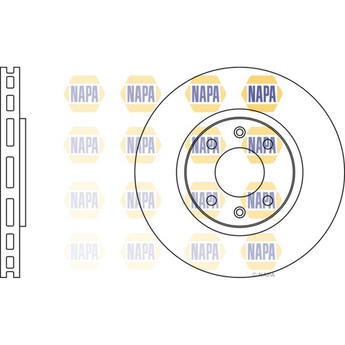 Brake discs vented - brake,