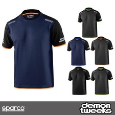 Sparco Tech T-Shirt - Reflective Detailing (Motorsport Teamwear / Workwear)