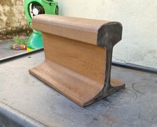 Rail Track Railway Anvil Blacksmithing Wide Base Block 10" 250mm Long 15kg!!