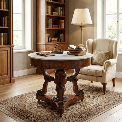 Antique table louis - table,