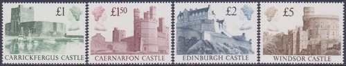 Set qeii 1988 castle high - castle,