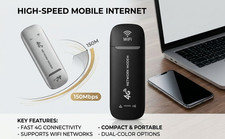 Unlocked 4G LTE USB Modem WiFi