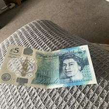 AK47 £5 Note Genuine Banknote