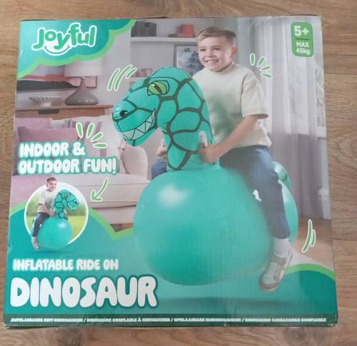 Inflatable ride dinosaur - ride, on