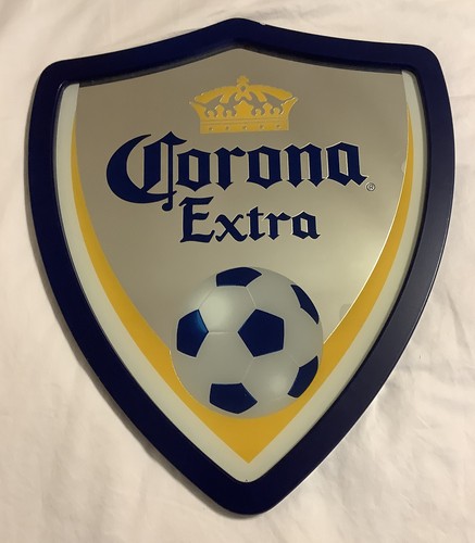 Mirror corona extra - extra, sign