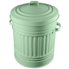 30L Galvanised Metal Bin