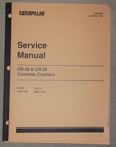 Cat caterpillar cr 35 - cat, cr-35