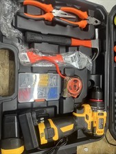 Cordless Driver Drill Set, Household tool, kit set hardware tools set