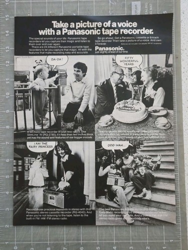1978 panasonic tape - panasonic,