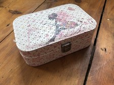Sparkle Jewellery Box, Fairy Princess, Pink Colourful Design, Includes Mirror