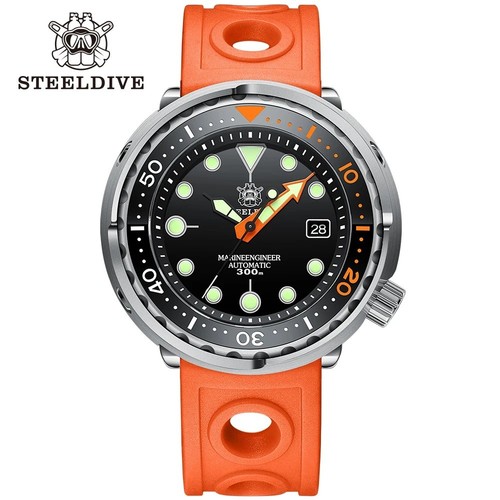 Steeldive sd1975 orange strap - steeldive,