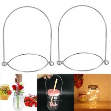  6 Pcs Mason Jar Hangers Metal