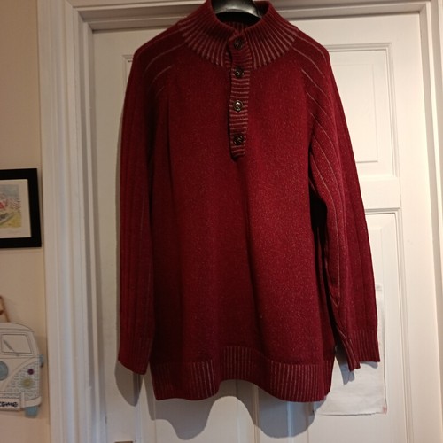 Wolsey red cotton wool - , knitted