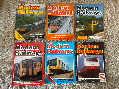 Modern railways magazines - railways,