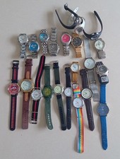 Joblot Of 23 Gent's Watches All Working With New Batteries Fitted
