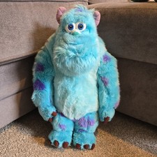 Disney Store Stamped Sully 40cm Soft Plush Toy Monsters Inc With Tags