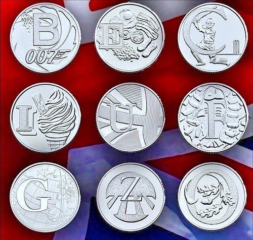 2018 uncirculated 10p alphabet - 10p,
