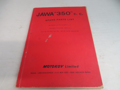 Jawa 350 list spare - jawa, of