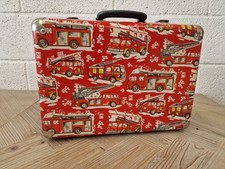 Cath Kidston Kids Fire Engine Suitcase Vintage Style Rare