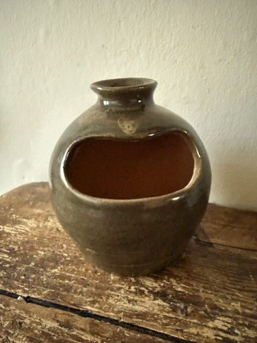 Vintage french terracotta salt - vintage,