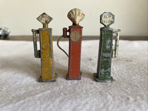 Vintage diecast toy petrol - 3,