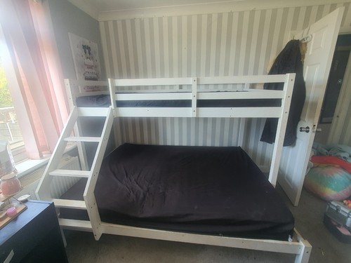 Triple bunk bed double - bunk, and