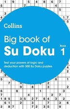 Collins Big Book of Sudoku Book 1, Collins Puzzles, New, Paperba
