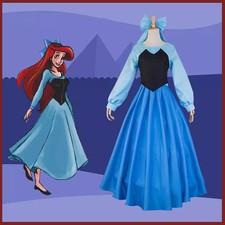 The Little Mermaid Costume Ariel Princess Cosplay Dress Carnival Women Clothes