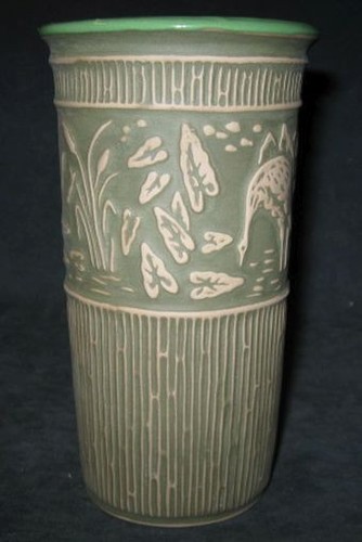 2004 red wing pottery - wing,