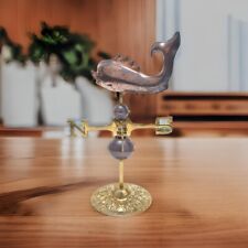 Weathervane Polished Solid Copper Whale Desktop Desk Tabletop Renovators Supply