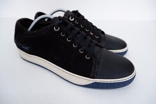 Lanvin mens sneakers, shoes, uk 7 eu41, navy blue suede, VGC