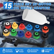 15Pcs Car Engine Oil Funnel