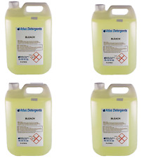 Bleach strong 4 x 5 litre strong power household industrial bleach 