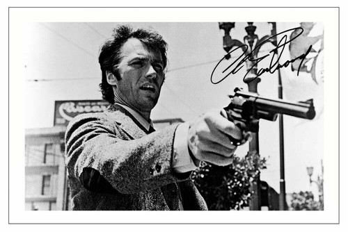 Clint eastwood autograph - eastwood,