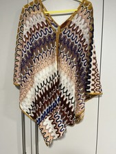 Missoni Mare Top. Size M. Gorgeous Detail And Finish V Neck, Deep Waistband