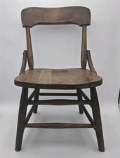 Antique Child's Wooden Chair
