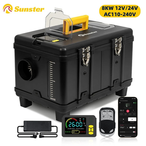 Diesel air heater 12v - diesel, 24v