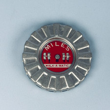 VINTAGE WALK-A-MATIC MILOMETER MILEAGE METER CLIP ON MANUAL PEDOMETER WALK SPORT