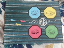 MG range brochure Jul 1958 UK