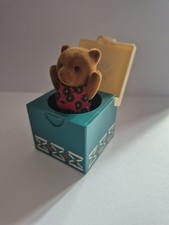Avon "Country Teddy" Pop-up Pomander Fragrance Dispenser