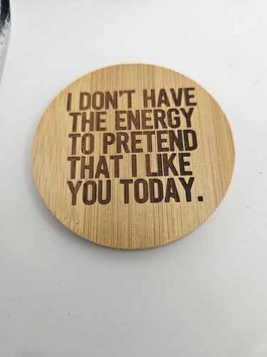 Laser engraved compact - compact, mirror