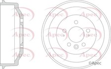 2 X REAR AXLE BRAKE DRUM