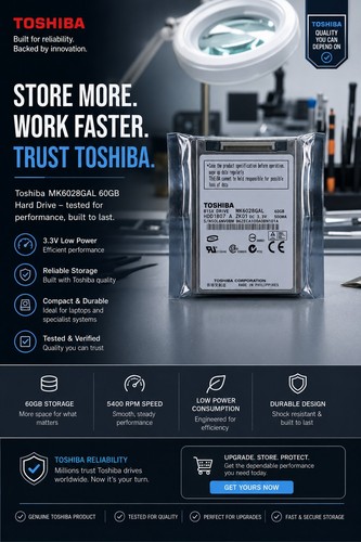 Tested zif drive - ideal, for