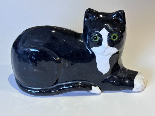 Vintage ceramic black white - vintage,