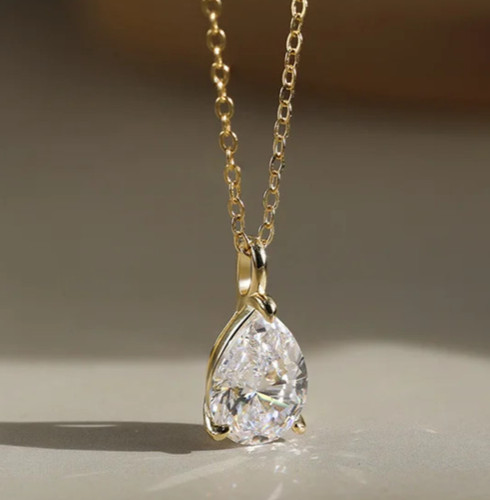0ct lab created pear - 2.0ct, shape