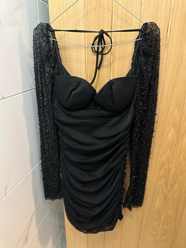 Polly embellished black - oh,